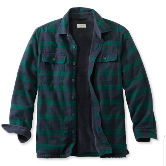 L.L. Bean Other - L.L. Bean Fleece-Lined Flannel